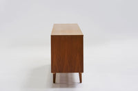 Walnut sideboard, 1950s-1970s