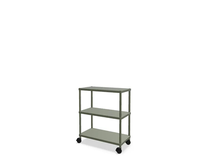 Stilt Bookcase with Castors