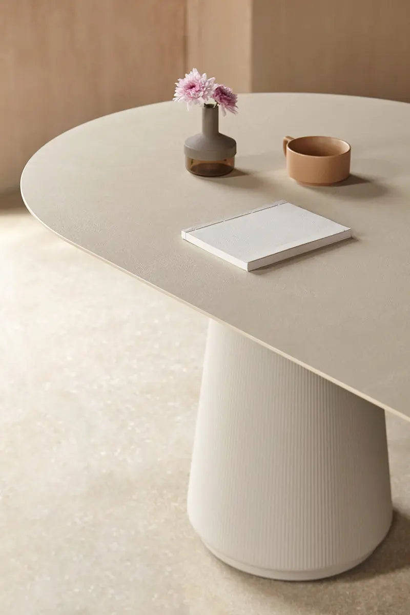 Dorik Meeting Table - Oval 240x120 H74