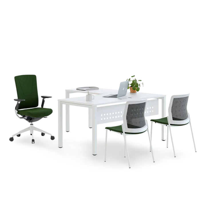 Vital Pro Straight Desk With Left Return