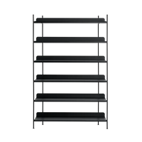 Compile Shelving System - Configuration 4 - Black