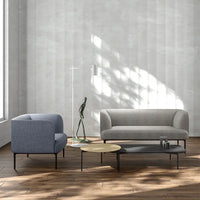 Cuic 3 Seater Unicolour Sofa