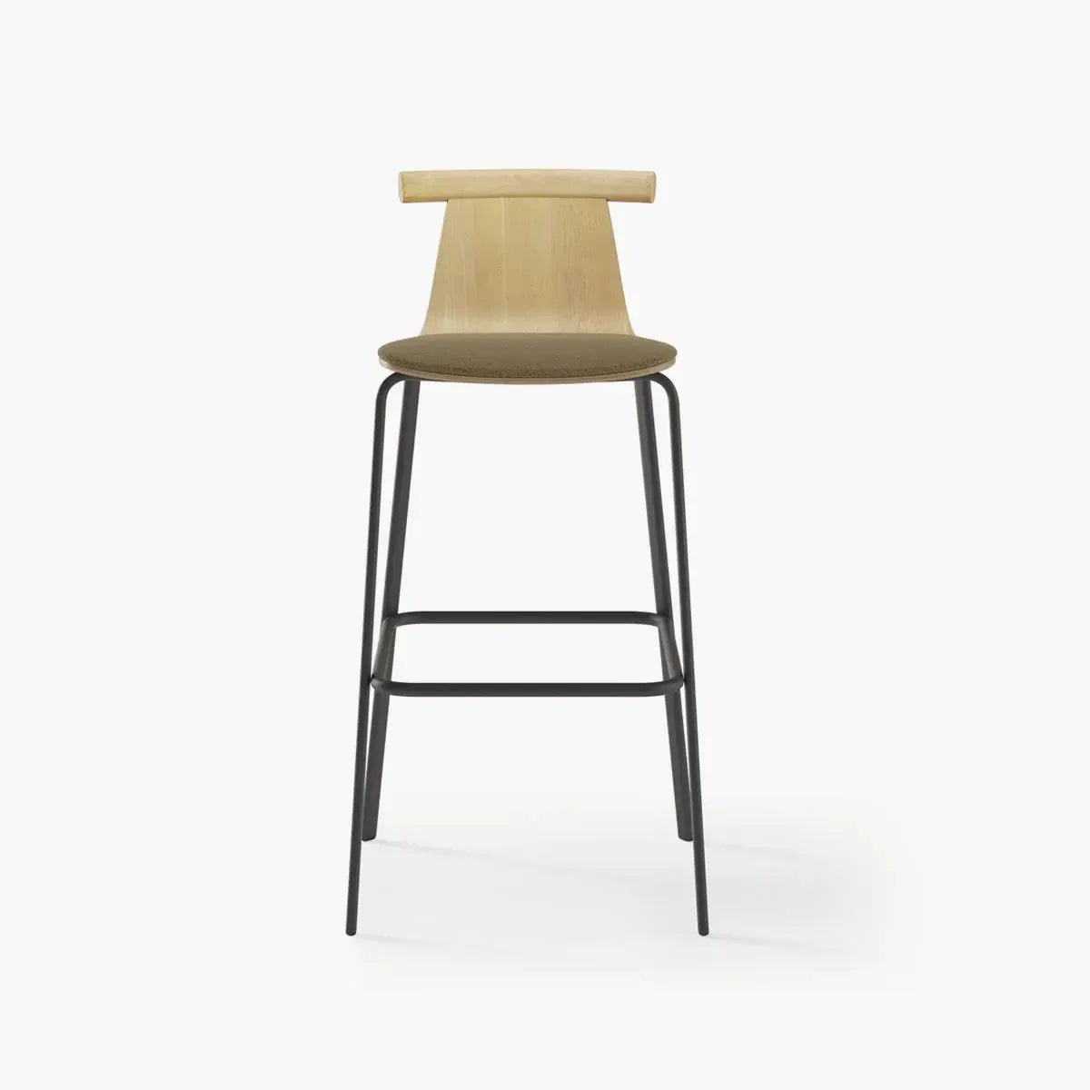 Atal Bar Stool 80 cm Front Upholstery