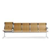 Passport Plywood 6 Seats Bench with Armrest