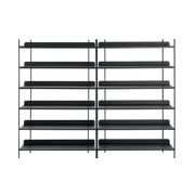Compile Shelving System - Configuration 8 - Black