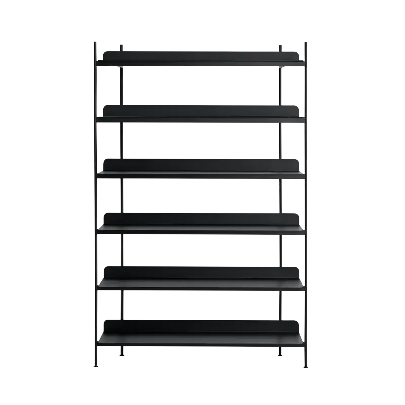 Système d'étagères Compile - Configuration 4 - Noir