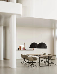 Fiber Armchair Swivel Base with Full Upholstery UK