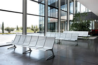 Passport Steel 3 Seats Bench without Armrest