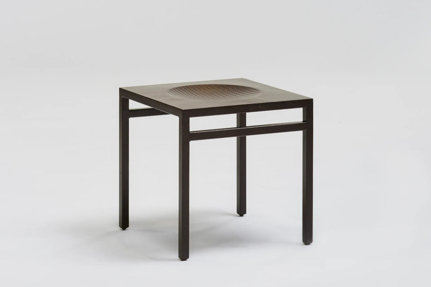 Aluminium stool 'Synthèse 2' by Christian Duc