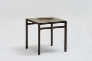 Aluminium stool 'Synthèse 2' by Christian Duc