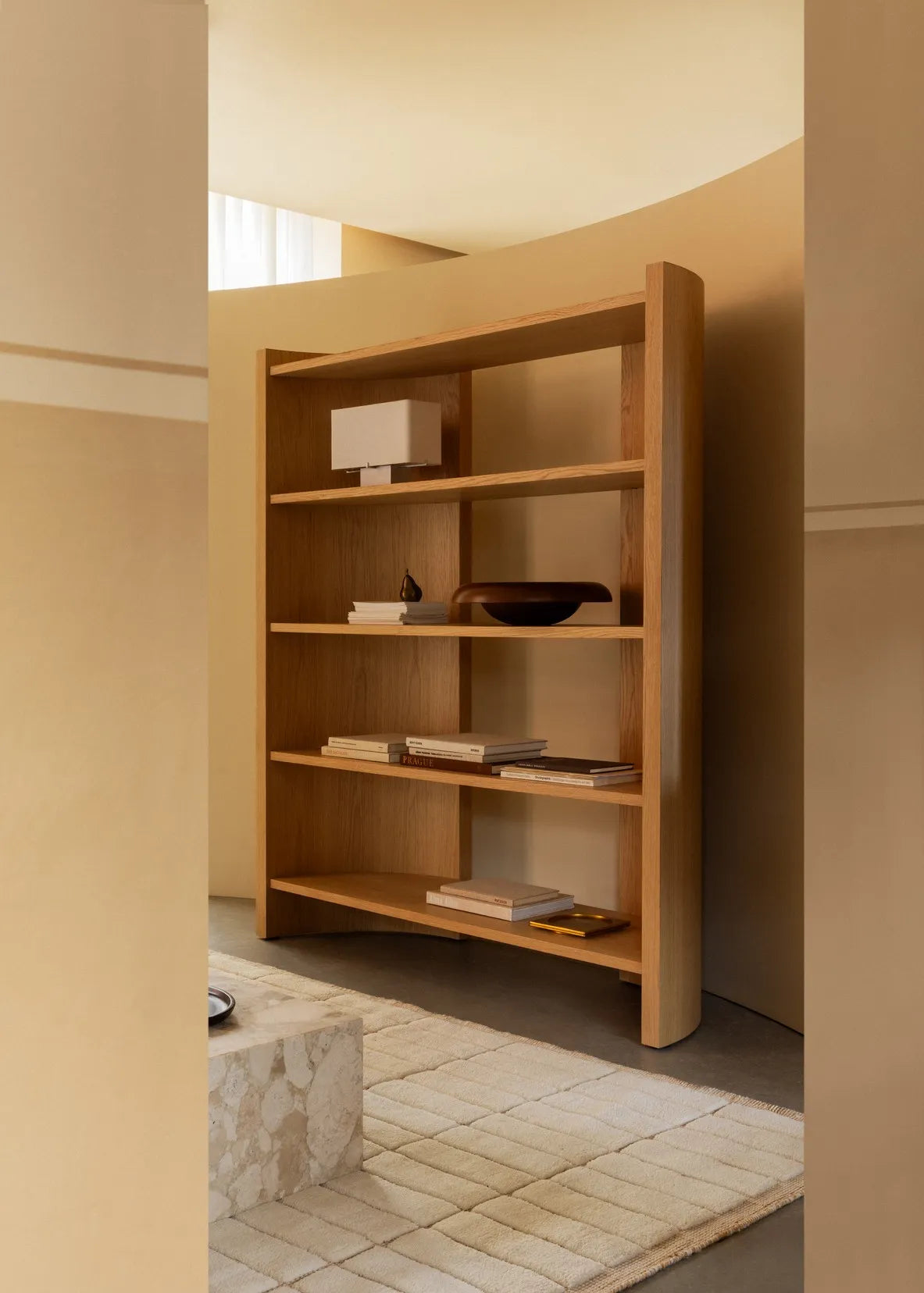 Crescent Shelving