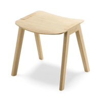 Heldu Auxiliary Chair Wooden Seat