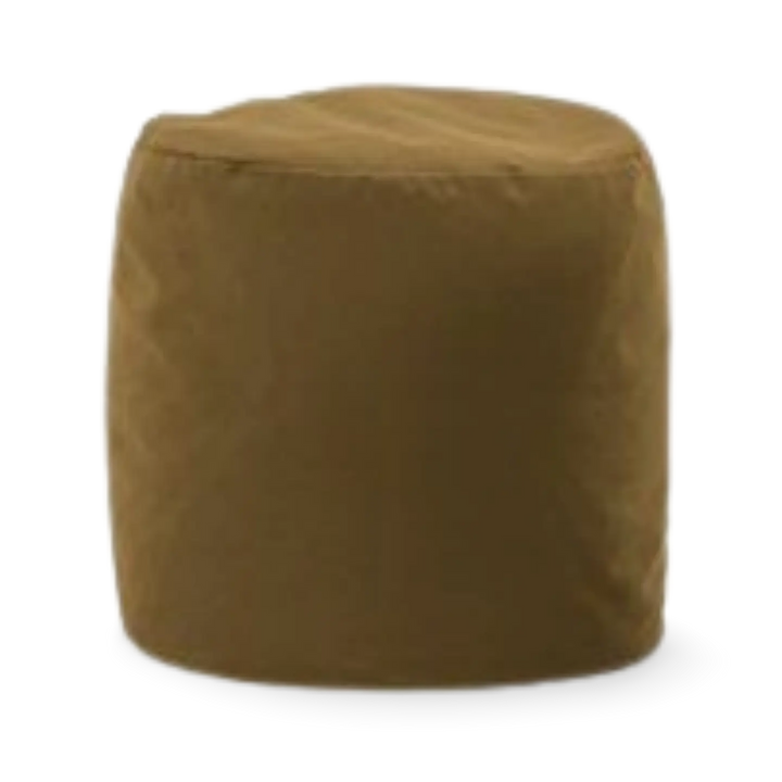 Soft Small Round Pouf