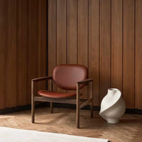 Gab Lounge Oak Black Lacquer