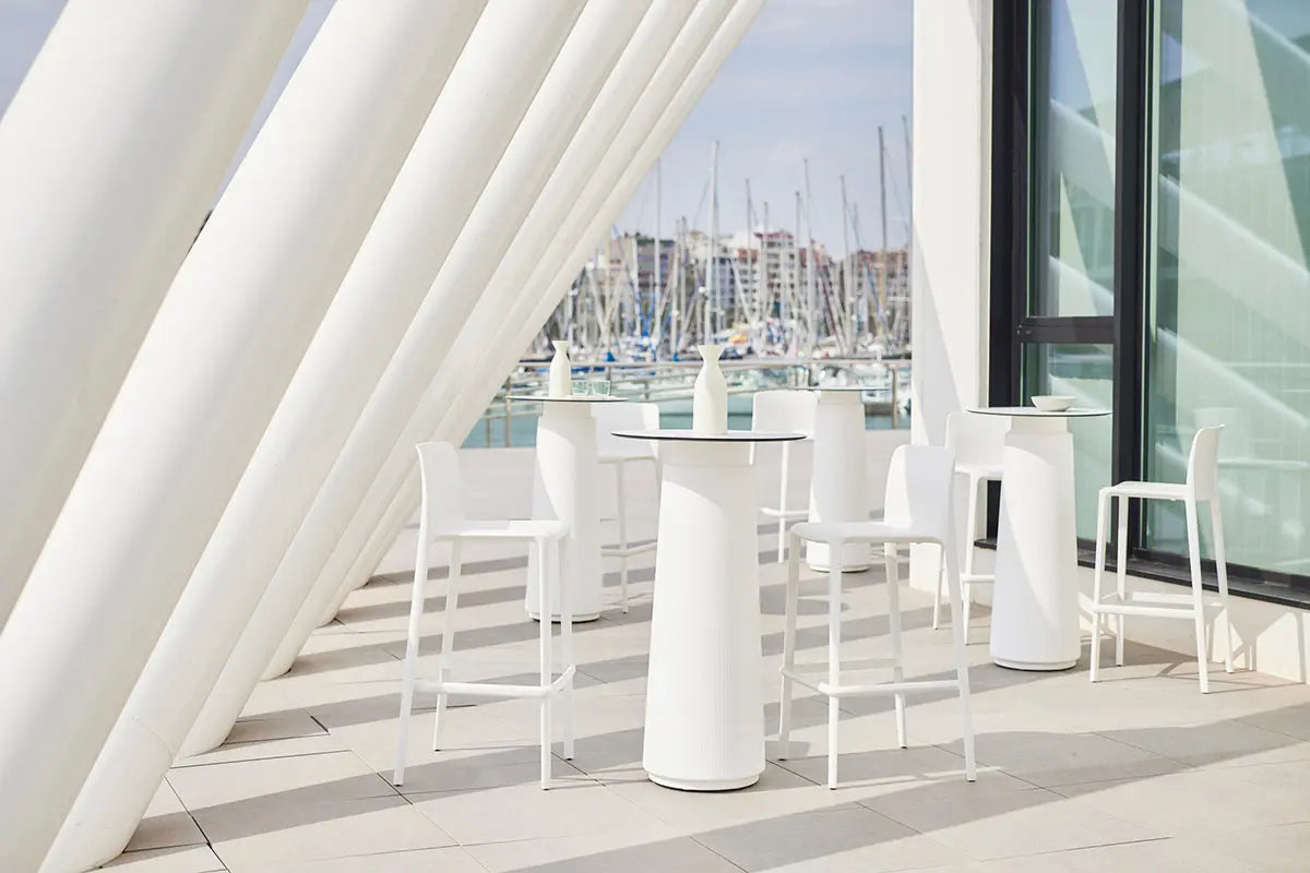 Dorik Contract Table Outdoor - Square 60x60 H105