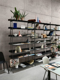 Compile Shelving System - Configuration 8 - Black