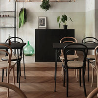 14 Chair - Veneer/ Solid Wood & Cane Seat