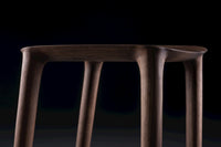 Tabouret de Bar Neva - Assise en Bois