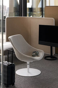 Auki S117 - Round Metal Swivel Base