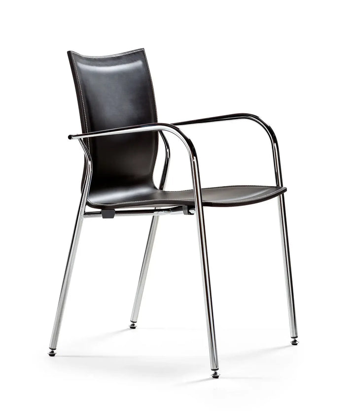 Ikara 4 Legs Leather with Armrest