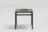 Aluminium stool 'Synthèse 2' by Christian Duc