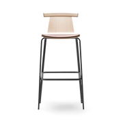 Tabouret de bar Atal - Front Upholstered