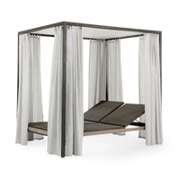 Allaperto Mountain Etwick Lounge Bed With Canopy