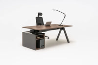 Viga Executive Desk with Pededstal