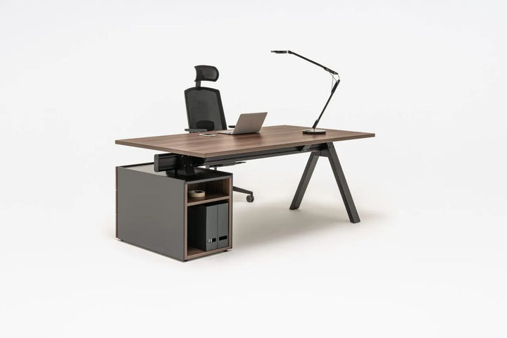 Viga Executive Desk with Pededstal