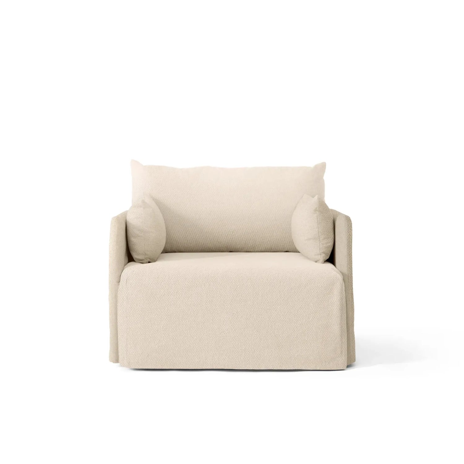 Offset Loose Cover Sofa - One Seater