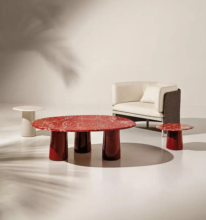 Boldini Coffee Table 46x42 H28/40 cm