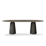 Dorik Meeting Table Outdoor - Oval 240x120 H74