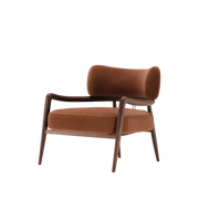 Botero Lounge Chair - Leather Texture