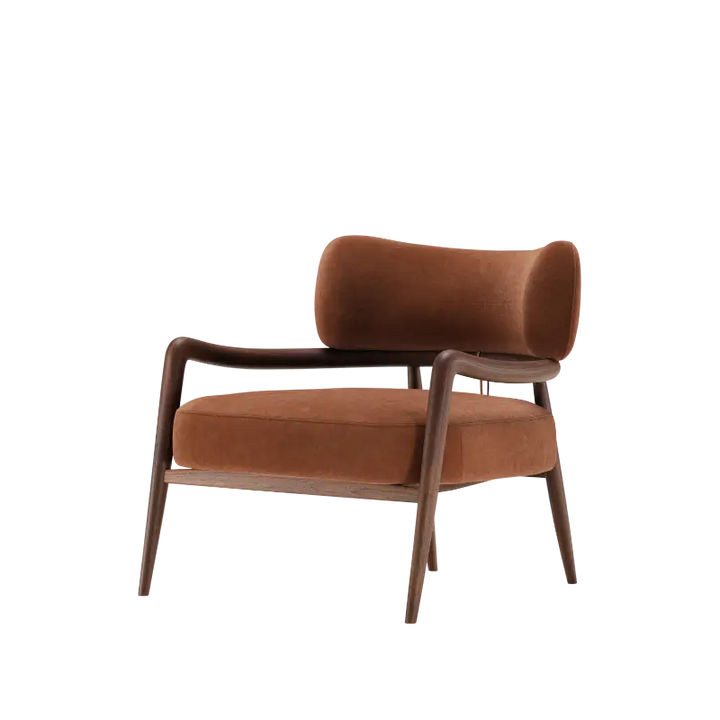 Botero Lounge Chair - Leather Texture