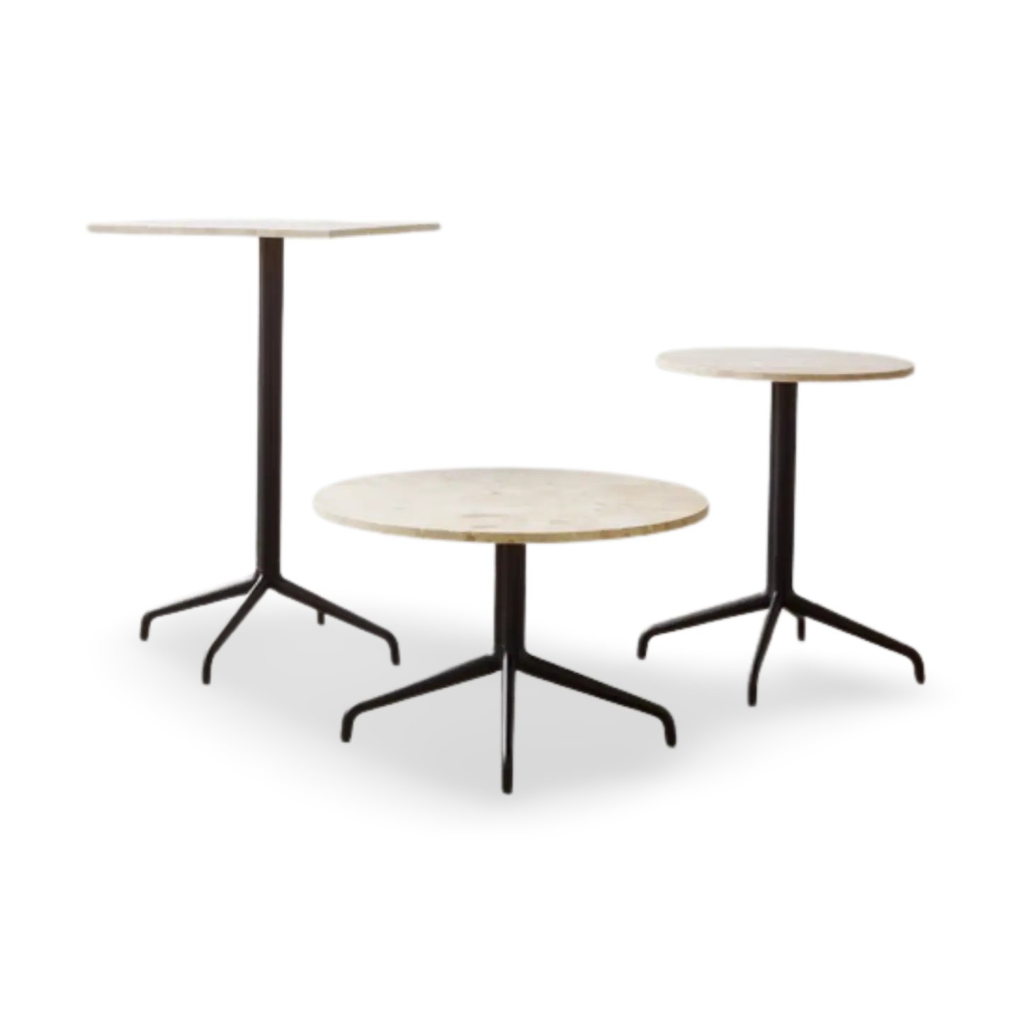 Table de salle à manger à colonnes Harbour - Black Star Base