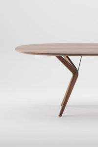Lakri Oval Table