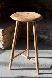 Tabouret de bar et de comptoir Blanc