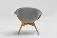 Fabric armchair by Miroslav Navratil