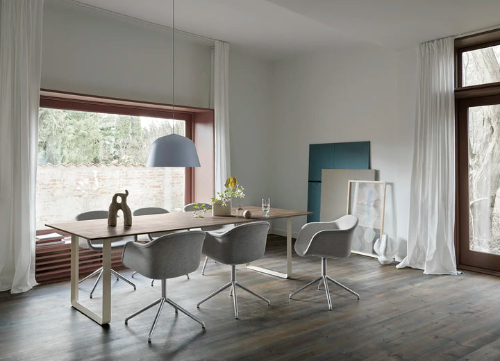 Fiber Conference Armchair Swivel Base