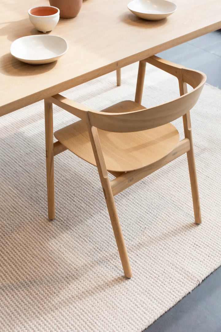 Muna Chair Wooden Seat