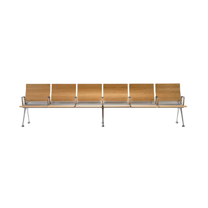 Transit Plywood 5 Seats High Backrest Without Armrest
