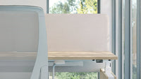 MOTION Sit Stand Desk - 2 Person Bench Metal Legs