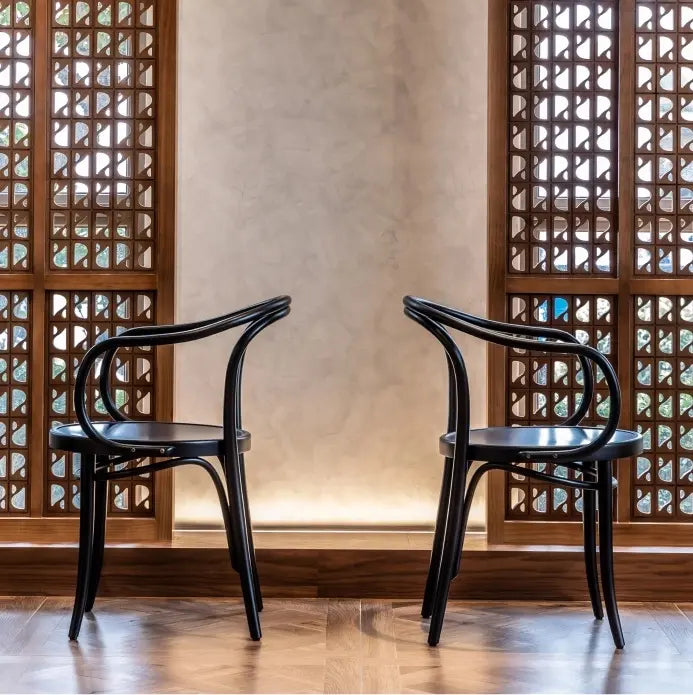 30 Armchair - Veneer/ Solid Wood