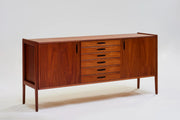 Teak sideboard by Karl-Erik Ekselius, 1960s
