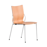 Ikara 4 Legs Lacquered Plywood without Armrest