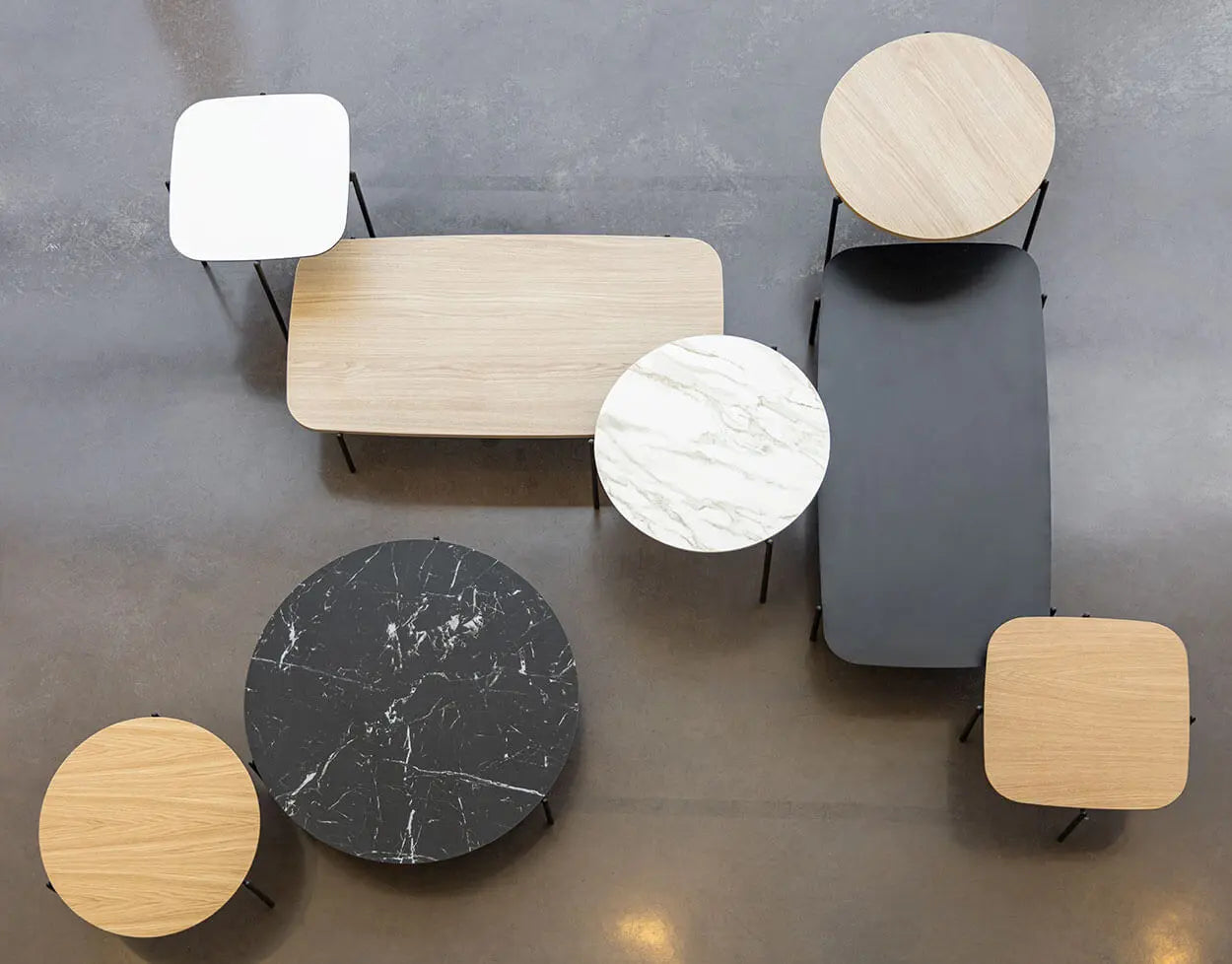 Eidos Rectangular Coffee Table - 25 cm