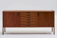 Teak sideboard by Karl-Erik Ekselius, 1960s