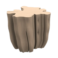 Brick L Side Table