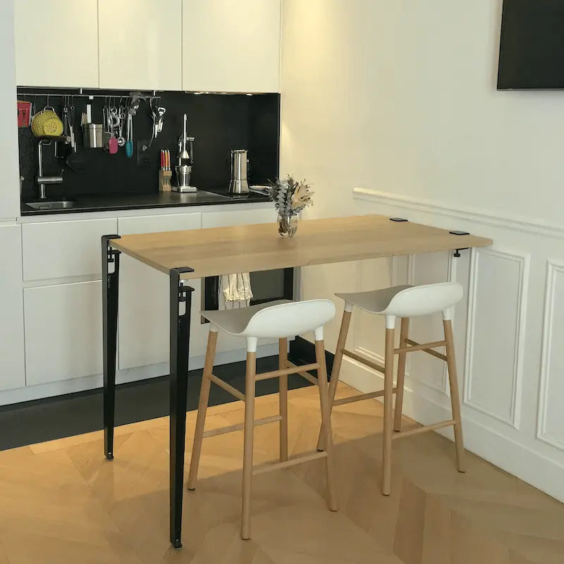 Pied de table haute (pied seul)