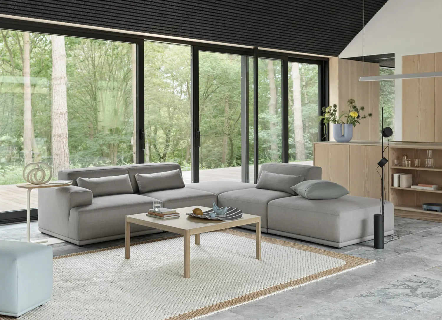 Connect Soft Modular Sofa - 3-Seater